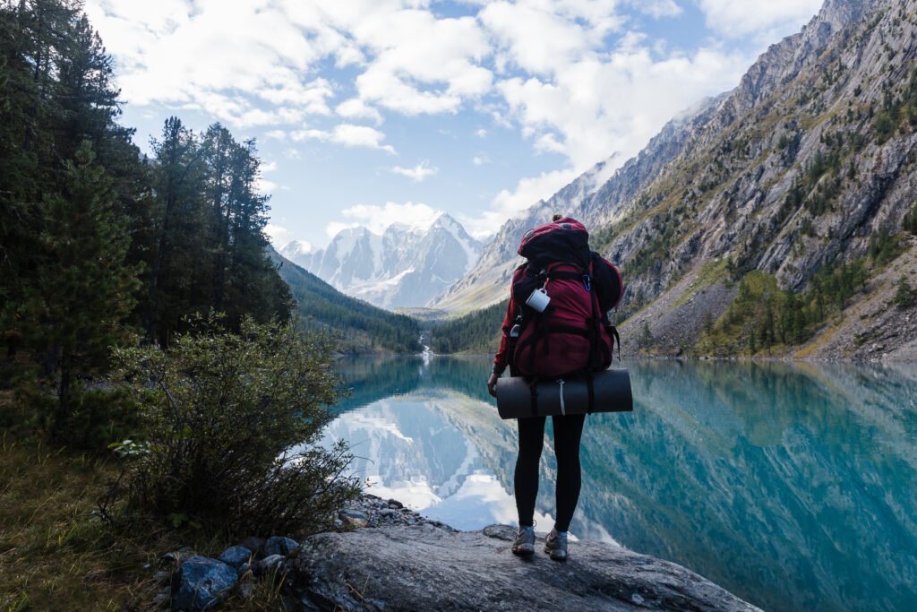 Backpacker en Amérique latine lors d'un voyage en autonomie