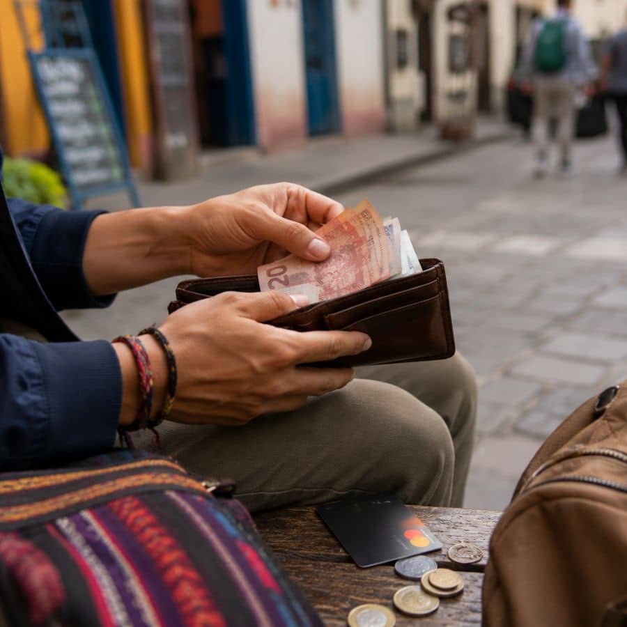 Argent liquide et dépenses quotidiennes pendant un voyage en Amérique latine