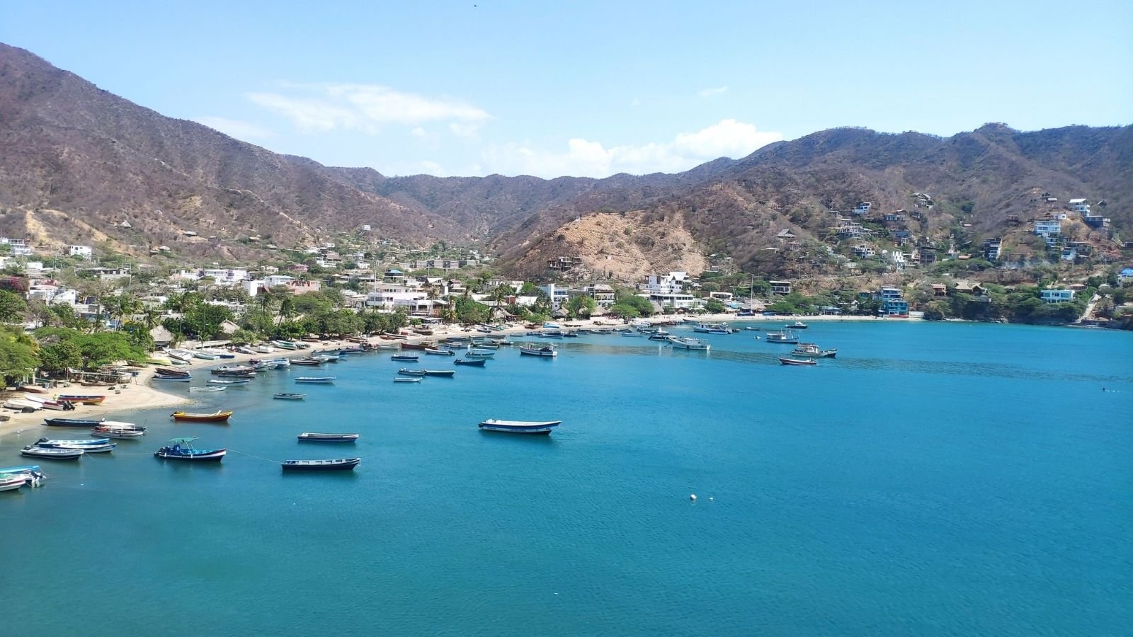 Taganga Santa Marta village pêcheurs